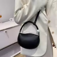 New Arrival Half Moon Bag Handbag for girls | New stylish handbag |  Handbag leather handbag for girls