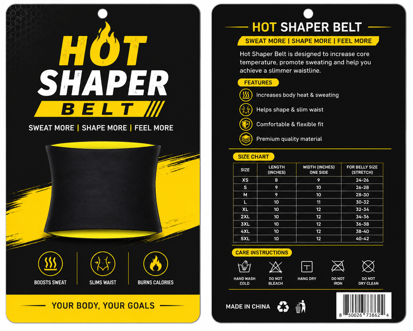 Tummy Belt Men & Women | بغیر کسی محنت کے پیٹ اندر کریں – صرف ٹمی بیلٹ استعمال کریں