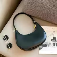 New Arrival Half Moon Bag Handbag for girls | New stylish handbag |  Handbag leather handbag for girls